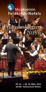 Musikverein Nofels - Frühjahrskonzert 2013 - "Reise-Programm"