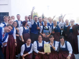 4. Platz beim Bundeswettbewerb 2015 für den Musikverein Feldkirch-Nofels