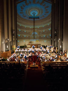 Musikverein Nofels Konzert in der Kirche 2016 (Foto: Christian Lins)